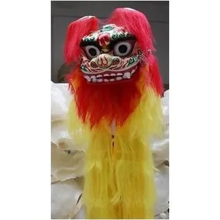 舞龙舞狮道具北师成人少儿单人小狮子服装舞狮子整套秧歌表演用品