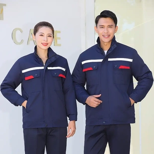 冬季防静电棉服工作服男女电子厂棉衣车间冷库防寒棉服化工厂棉袄