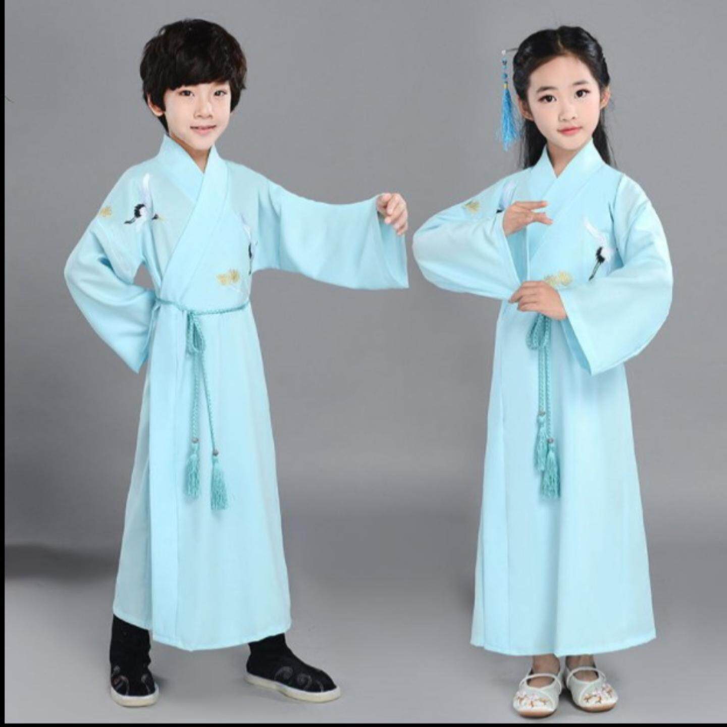 六一新款儿童汉服女童古装男童