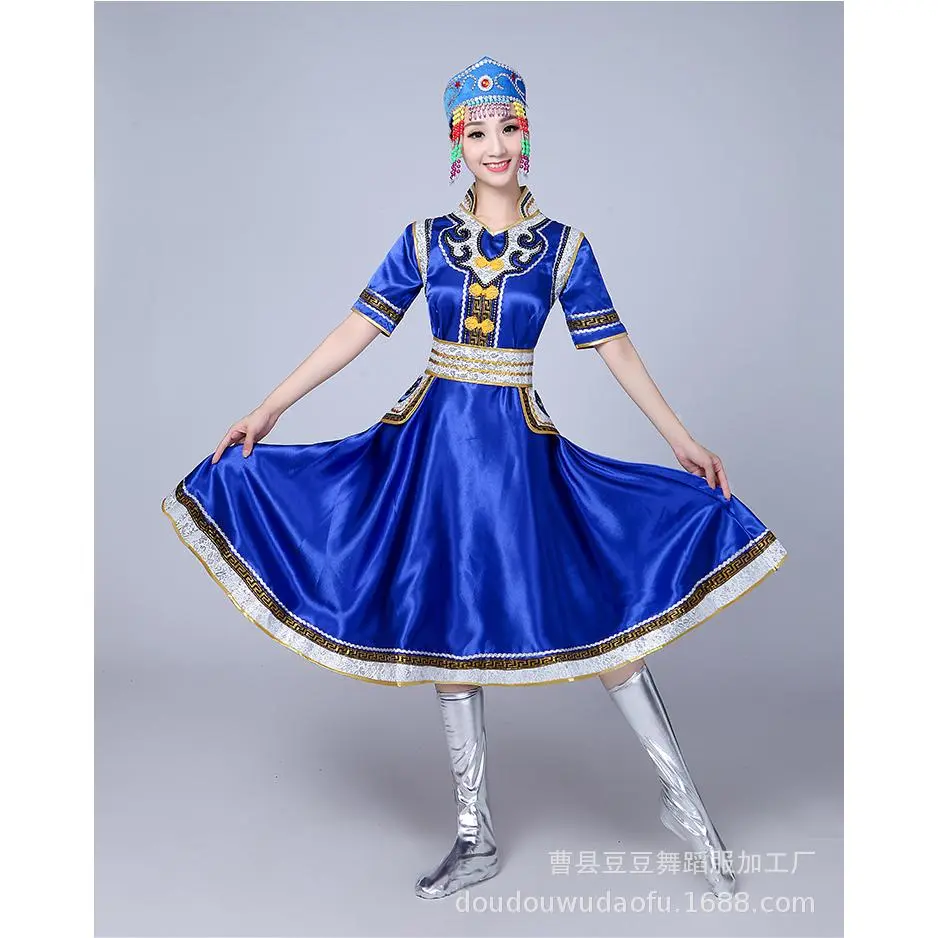 新款蒙古族服饰少数民族演出服装