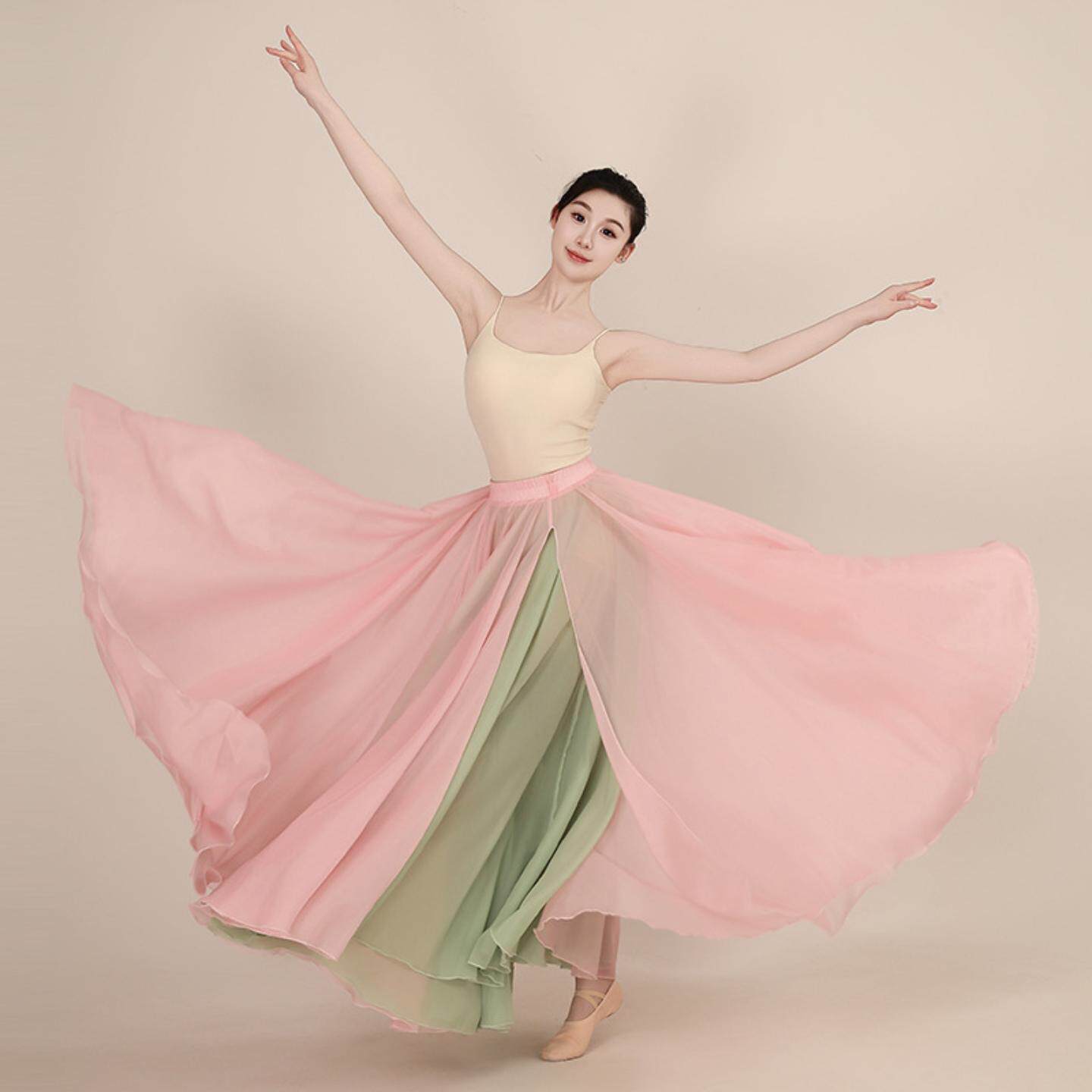 古典舞蹈演出服春芽女飘逸忆江南