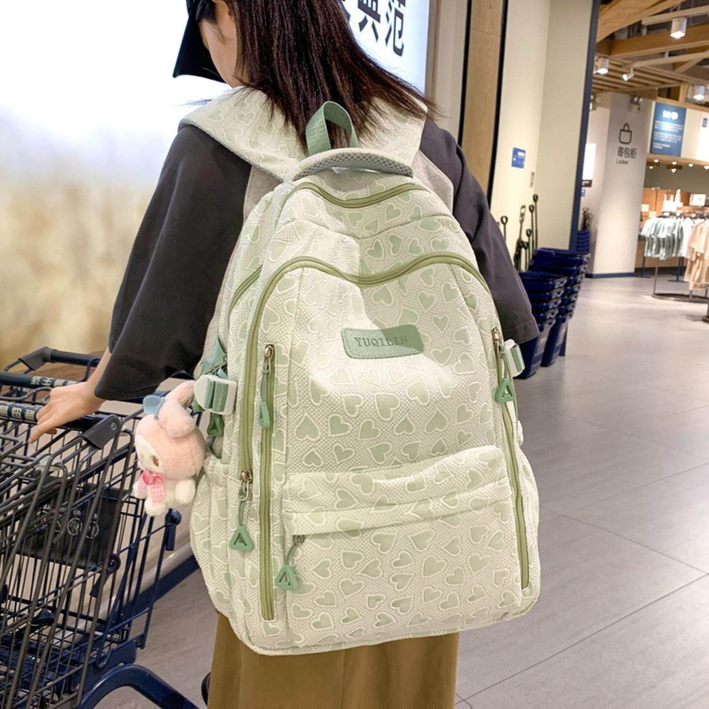 书包女初中生大容量清新可爱