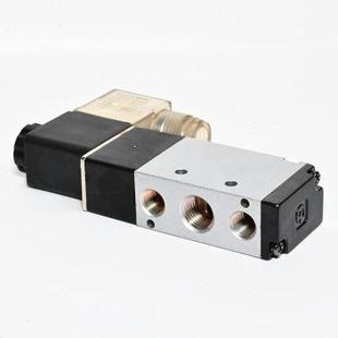 UNID 2分螺纹 索诺天工二位五通气动电磁换向阀4V21008 22024V