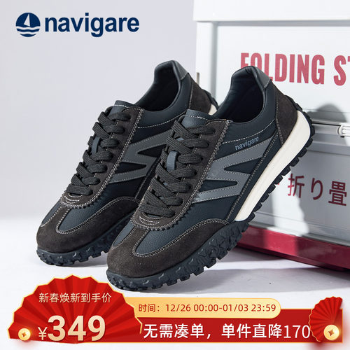 意大利小帆船男德训鞋复古百搭