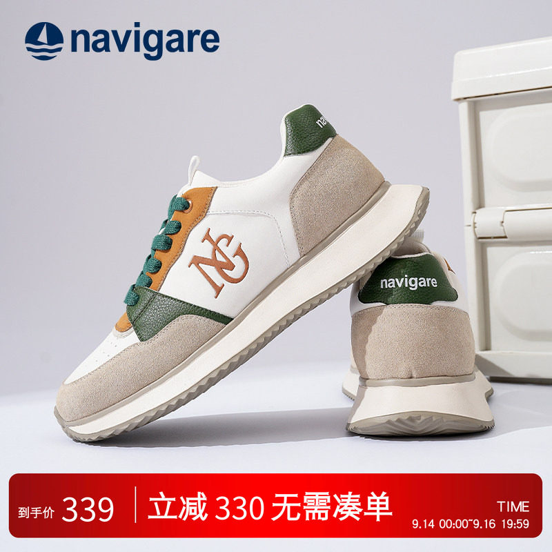 Navigare意大利小帆船男士休闲鞋图片