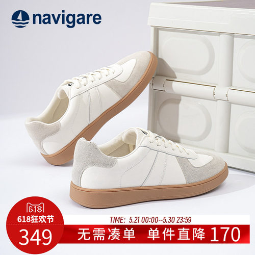 Navigare意大利小帆船休闲德训鞋