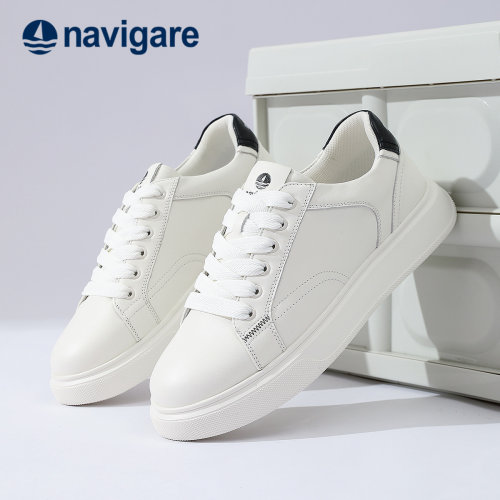 Navigare增高低帮休闲板鞋