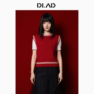 DI.AD2026新款胶囊系列时尚轻奢马甲版型吊带毛衫设计感女装