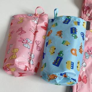 位透氣單 雨衣兒童雨披速干幼兒園男女輕薄寶寶防水書包卡通款