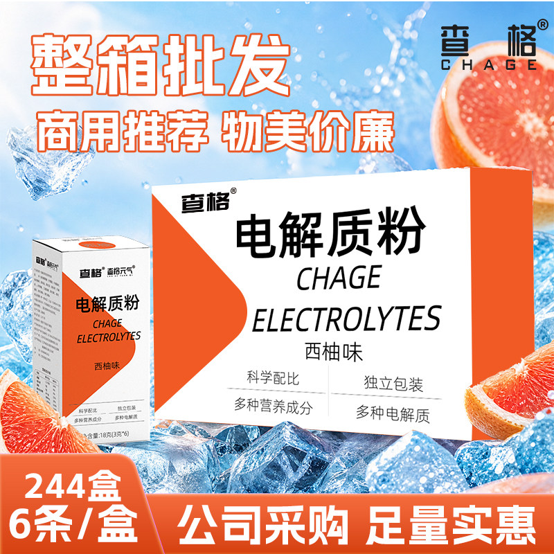 查格电解质粉运动饮料冲剂粉