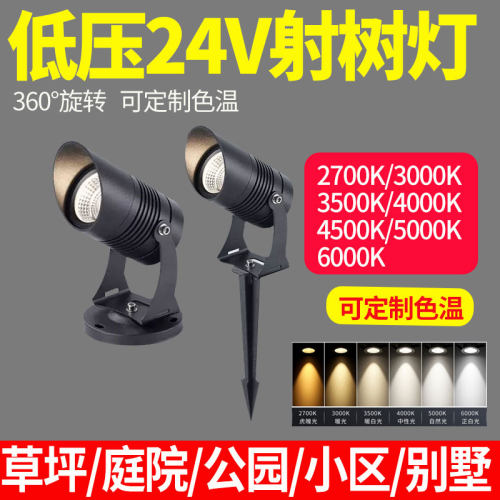 低压24V射树灯射灯led照树灯