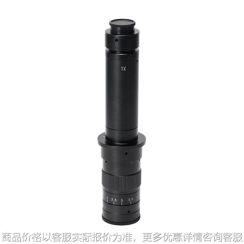 卡口显微镜镜头高清300倍定焦工业相机镜头手机维修光学放大镜