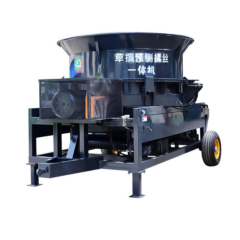 高端圆盘粉碎机草捆草场稻草玉米秸秆破碎机预铡机养牛羊可用揉丝
