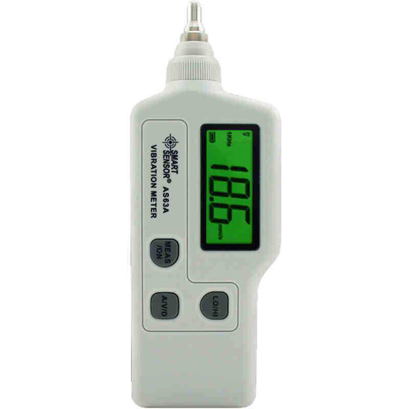 AS63A测振仪手持式电机震动检测仪数显振动测量仪