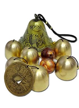 外贸礼品铃铛龙款风铃金属风铃挂件多款可选