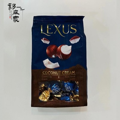 现货包邮新加坡旅游代购LEXUS草莓椰子榛果夹心巧克力200克伴手礼