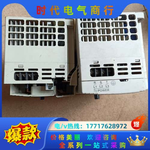 正品VFD015M43B变频器，外壳功能两台议价
