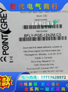 灰点BFLY-PGE-12A2M-CS 全新原装，议价