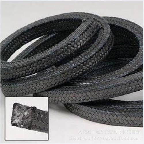石墨盘根 油浸石棉盘根 柔性石墨填料 纯石墨密封绳