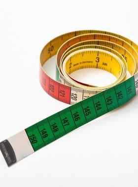 德国品质彩色高品质英寸皮尺59208软尺量衣尺三围腰围尺缝纫专用