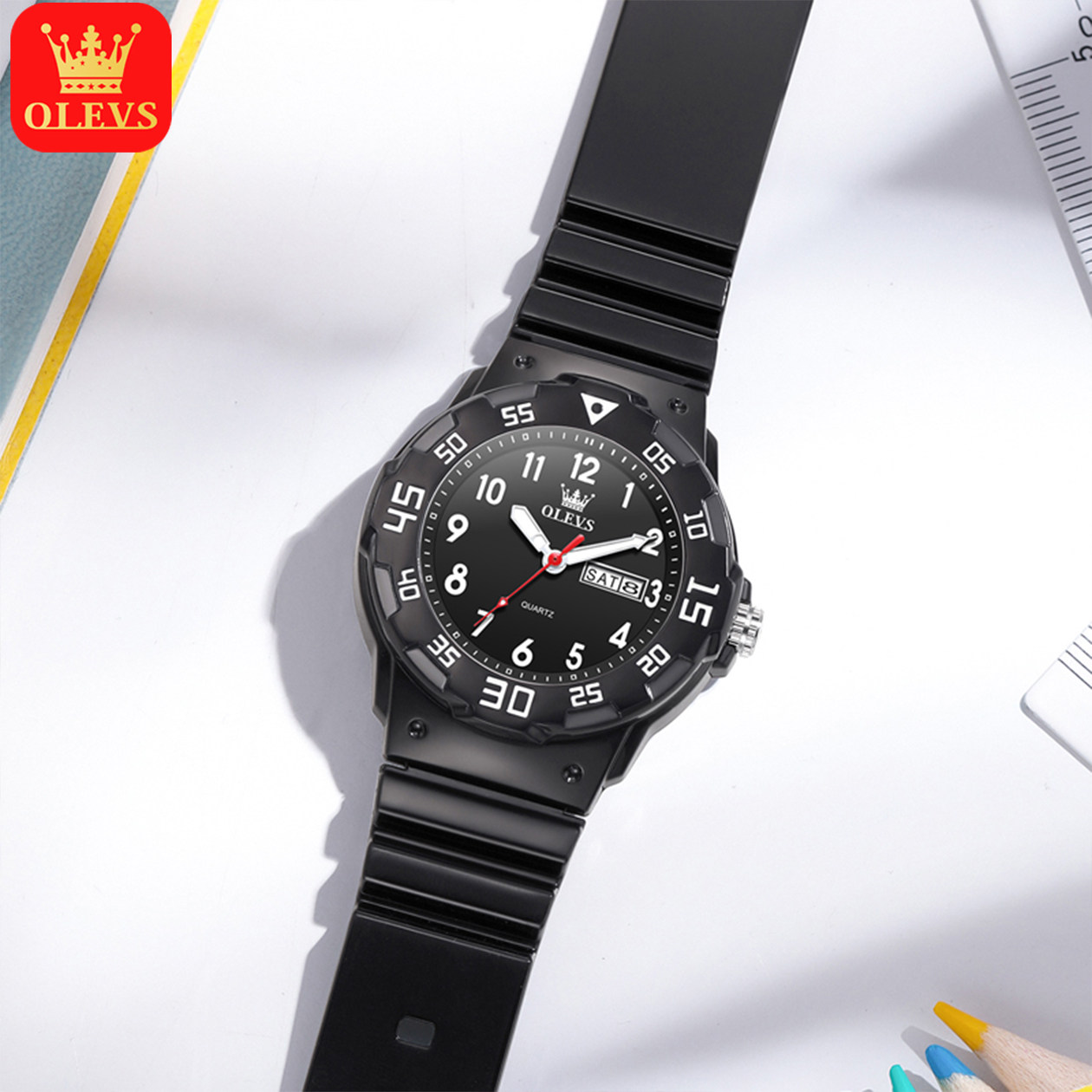 瑞士认证正品牌学生手表女款2026年新款硅胶表带石英表名式腕表十