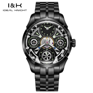 I&K理想骑士瑞士认证正品牌男士手表男款2026年全自动机械表腕表