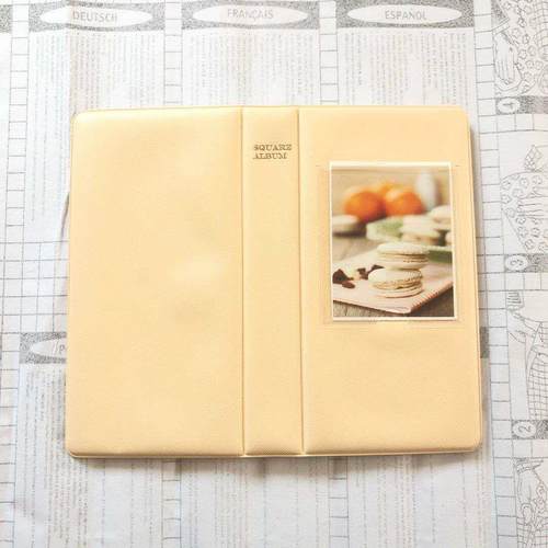 拍立得SQ10照片收纳家庭纪念册64插页sq36方形相纸时光影集