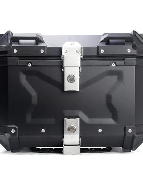 快拆摩托车尾箱28L45L55L65L80L100L铝合金后备箱边箱防水三箱