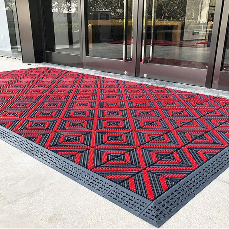 室外防滑地垫酒店门口进门脚垫户外商用除尘门垫入户门外防水地毯
