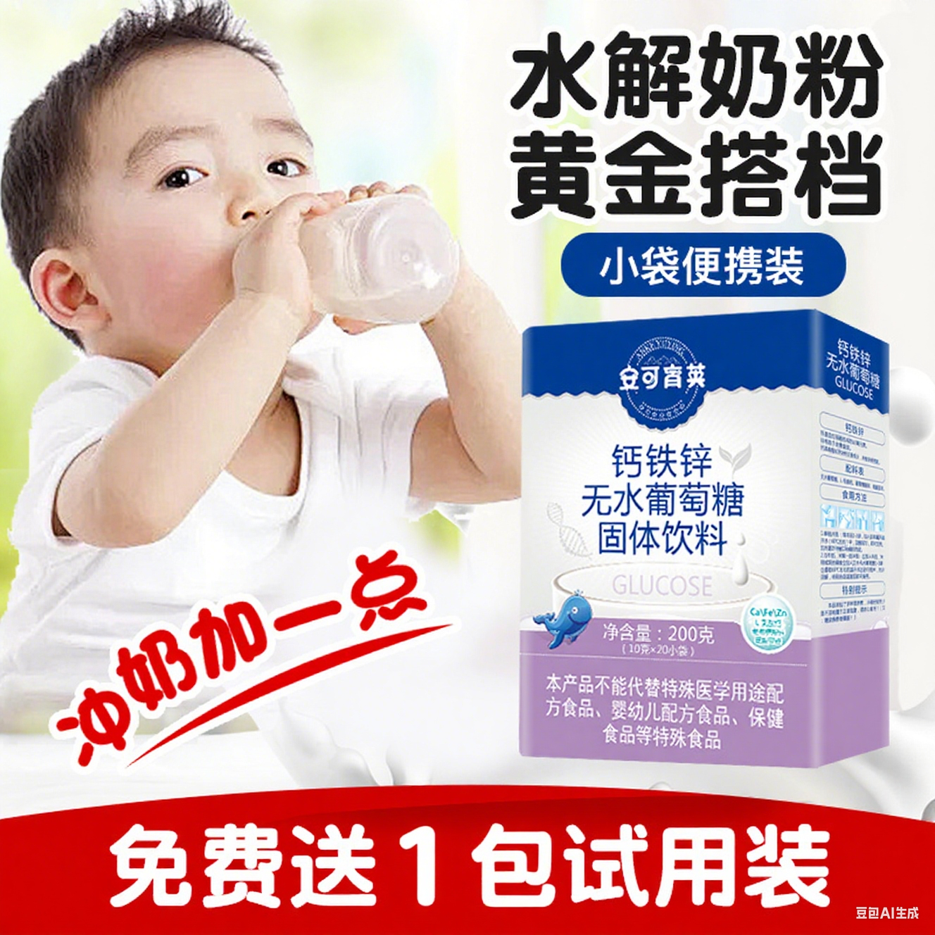 葡萄糖粉氨基酸水解奶粉调味伴侣