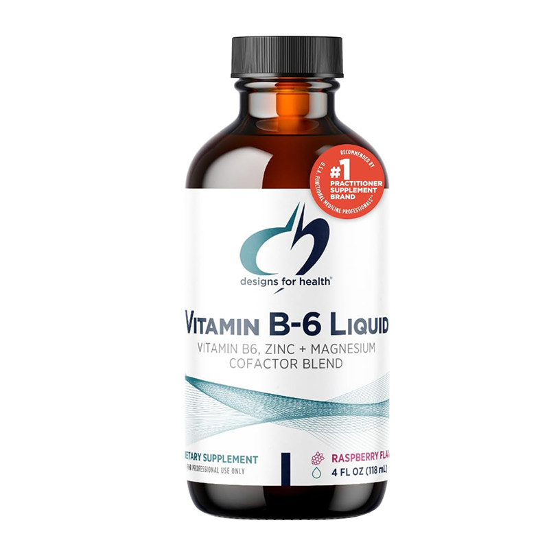 【香港仓】DFH健康设计维生素B6液体新陈代谢能量转化支持B族维生