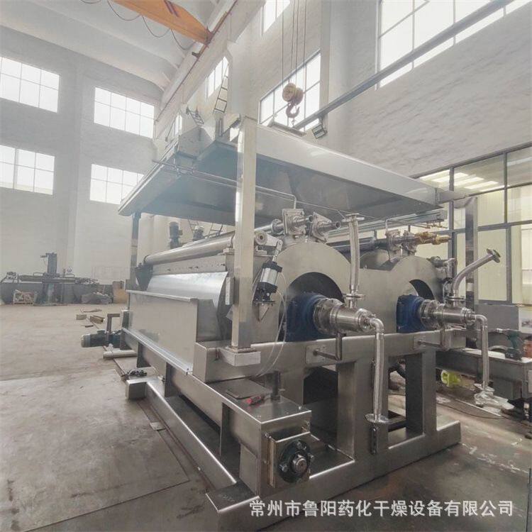 滚筒刮板干燥机  鲁干 氨基酸废水滚筒干燥机 红薯淀粉干燥机