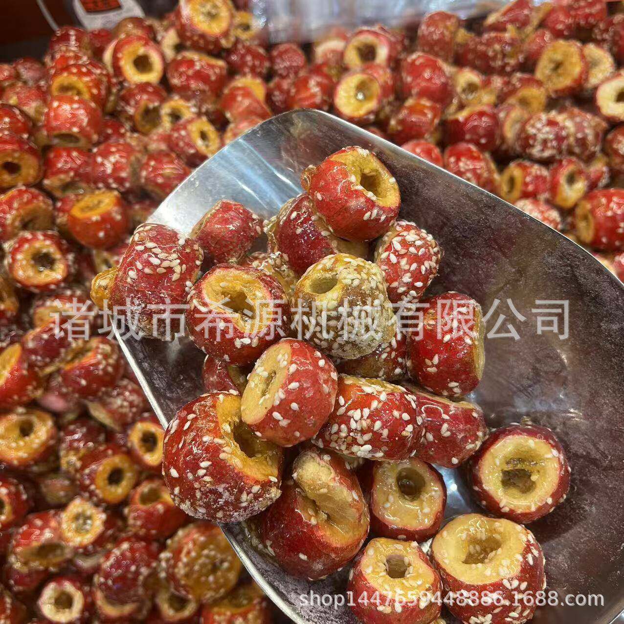 拔丝秋葵上糖机 冻干草莓段裹糖机 全自动山楂球浸糖机 源头厂家