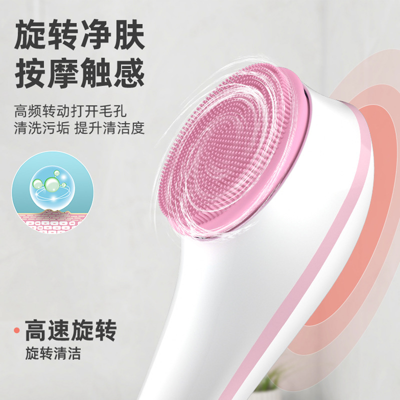 电动沐浴刷洗澡搓背后背懒人搓澡长柄擦背搓灰软毛刷子洗澡刷