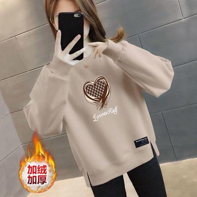 2024新款卫衣女秋冬季加绒