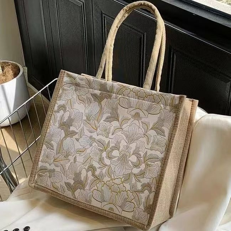 女神手提包文艺PU士帆布包上班通勤礼品袋送人24小时速发大容量包