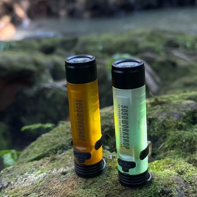 日本5050原版迷你手电超轻量化户外强光多功能充电露营便携口袋灯