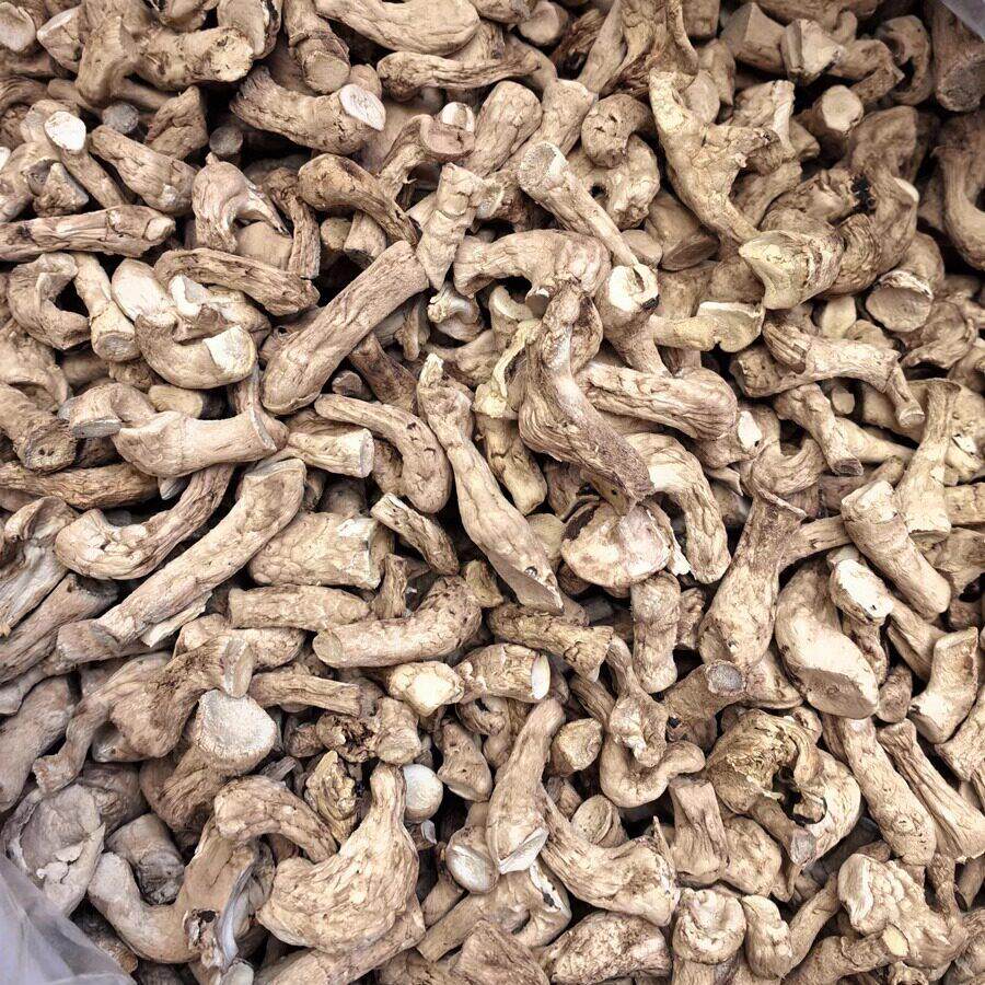 新货双剪香菇腿脚干 干货菌把商用中香菇柄丝根蘑菇食用包子馅料5