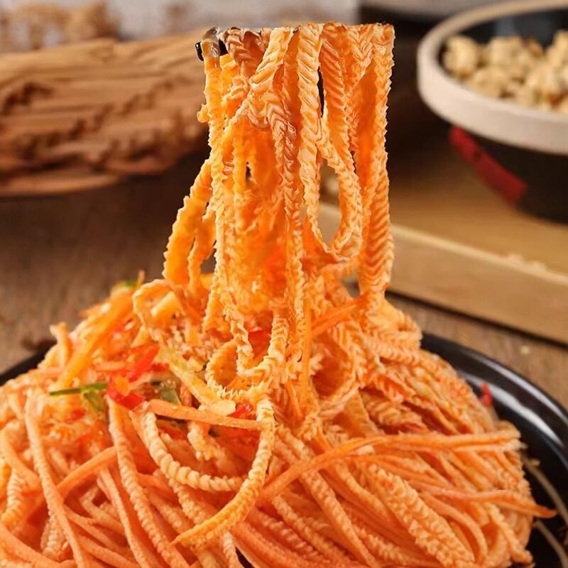 素羊肚丝2斤含盐豆腐丝云丝豆制品人造肉豆皮腐竹凉拌火锅麻辣烫
