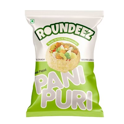 印度街头小吃帕尼普里炸空心球帕尼布尼球饼片嘎嘣脆土豆球