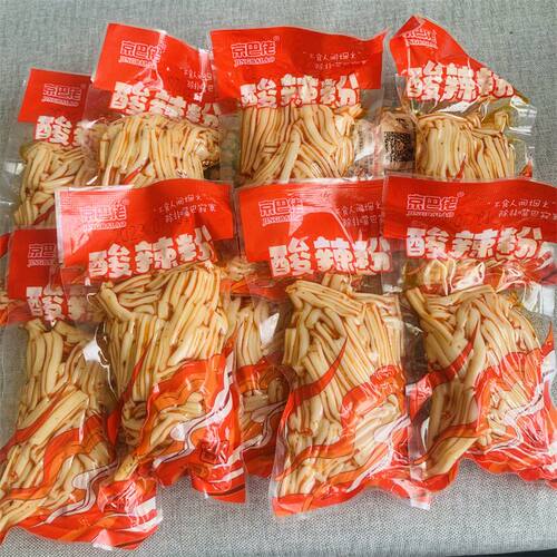 京巴佬螺蛳粉酸辣粉整箱童年味道凉粉凉皮辣条儿时怀旧零食小吃