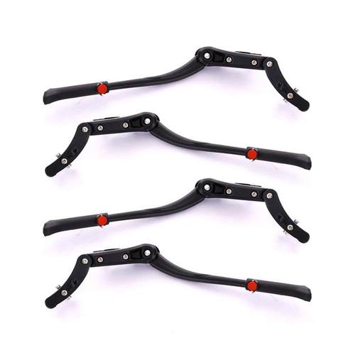 自行车脚撑停车架 单车后支 边支撑山地车侧支梯26寸脚撑020B型