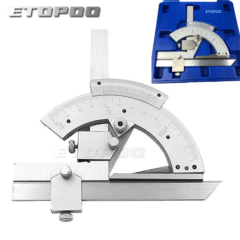 ETOPOO 0-320度游标角度尺量角器角度尺0-320度量角仪角度仪