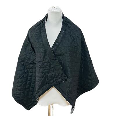 Freude 日系 3WAY 多功能保暖裙 可当披风毯子双面穿秋冬百搭裙