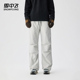冬季 男款 羽绒裤 雪中飞户外2025新款 直筒宽松防风防寒保暖滑雪裤