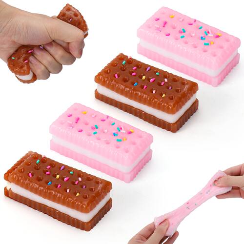 跨境饼干 Taba 硅胶软捏乐 Soft Silicone Taba 治愈揉捏减压神器