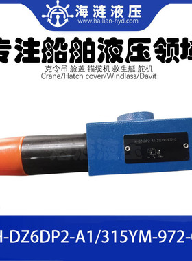 液压压力顺序阀H-DZ6DP2-A1-315YM-972-0 Sequence valve
