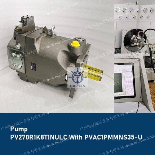 Pump PV270R1K8T1NULC With PVAC1PMMNS35-U液压泵