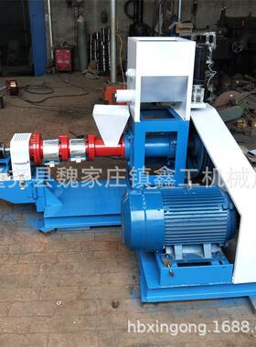 厂家多功能饲料膨化机狗粮膨化机水产漂浮性鱼饲料颗粒机