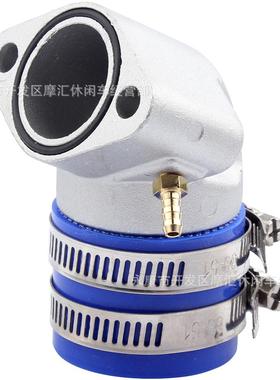 滑板车ATV四轮沙滩摩托车GY6 150CC化油器进气歧管接口喉管27mm